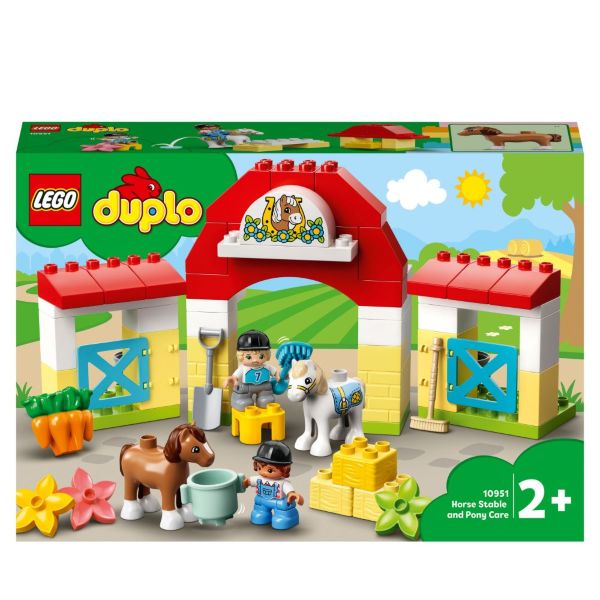 LEGO DUPLO Town Häststall och ponnyskötsel 10951