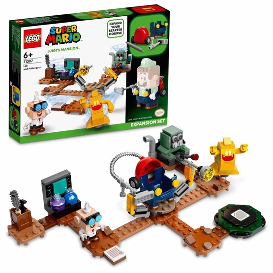 LEGO Super Mario 71397, Luigi’s Mansion™ labb & Poltergust – Expansionsset