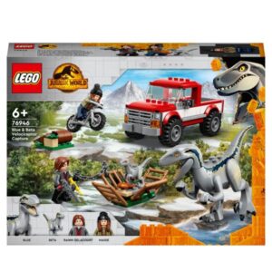 LEGO Jurassic World Blue & Beta – velociraptorinfångning 76946