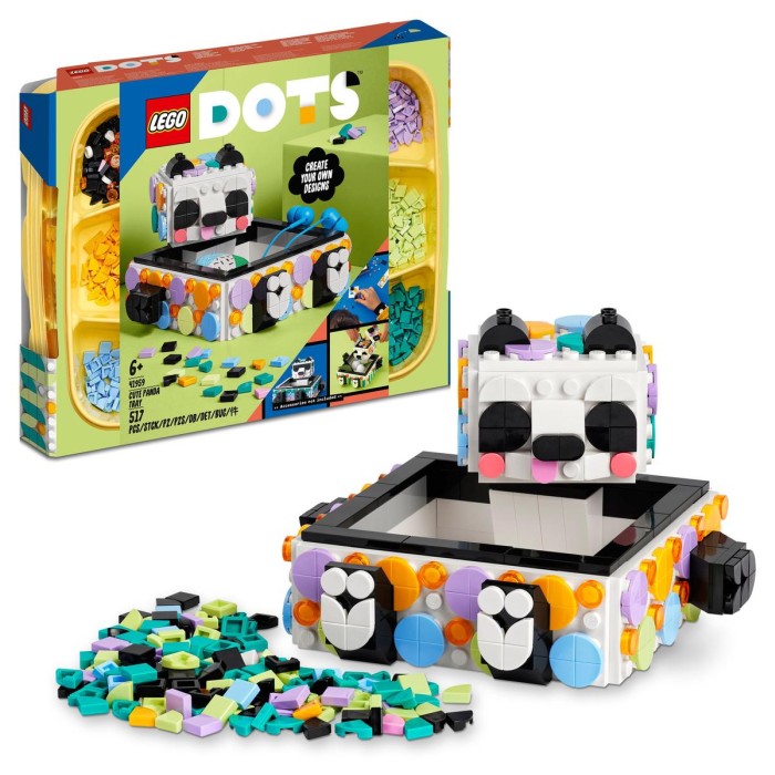LEGO DOTS 41959 Söt pandabricka